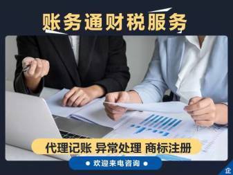 工商注冊(cè) 代理記賬財(cái)稅服務(wù)提供申辦一般納稅人、稅控代辦+票種核定等服務(wù)